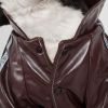 Wuff-Rider Fashion Suede Stitched Pet Coat